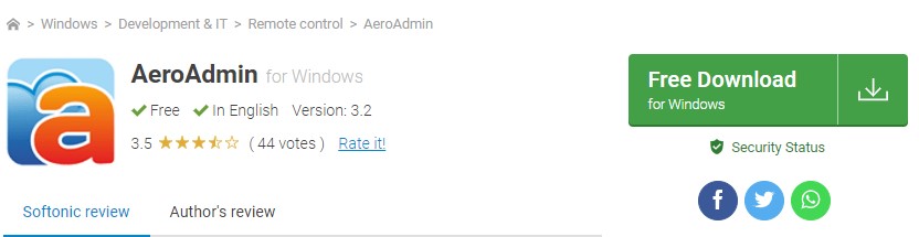 5 aplikasi remote pc terbaik - 9 AeroAdmin - 5 Aplikasi Remote PC Terbaik yang Paling Populer - photo Aplikasi AeroAdmin 5 aplikasi remote pc terbaik - 9 AeroAdmin - 5 Aplikasi Remote PC Terbaik yang Paling Populer